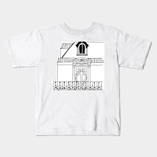 Paris Balkony Kids T-Shirt